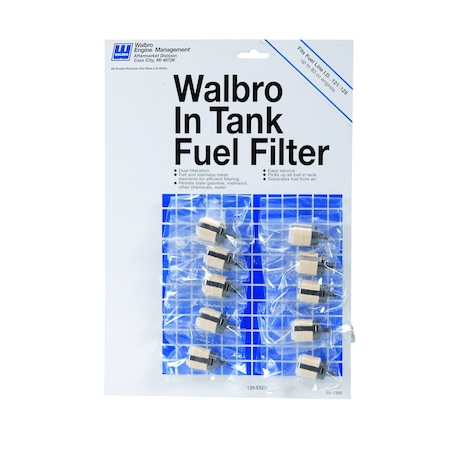 A & I Products Fuel Filter, In-Tank (qty 10) 0" x0" x0" A-B1W125532D